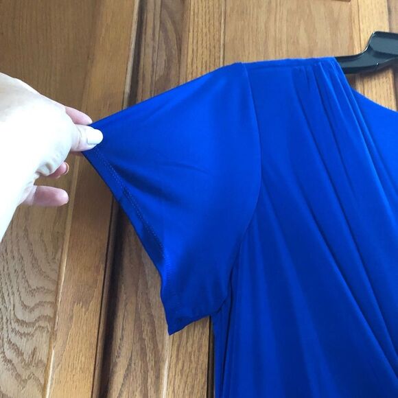 NWT Vince Camuto Twist Front Jersey Wide Leg Jumpsuit Plus Size 1X - Picture 9 of 16